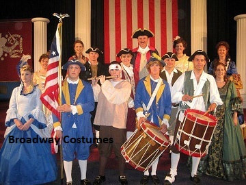 picture of some of our colonial style costumes