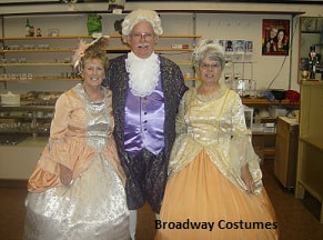 picture of some of our colonial era costumes