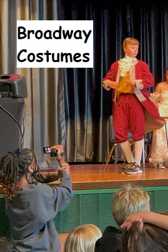 picture of our little colonial costumes