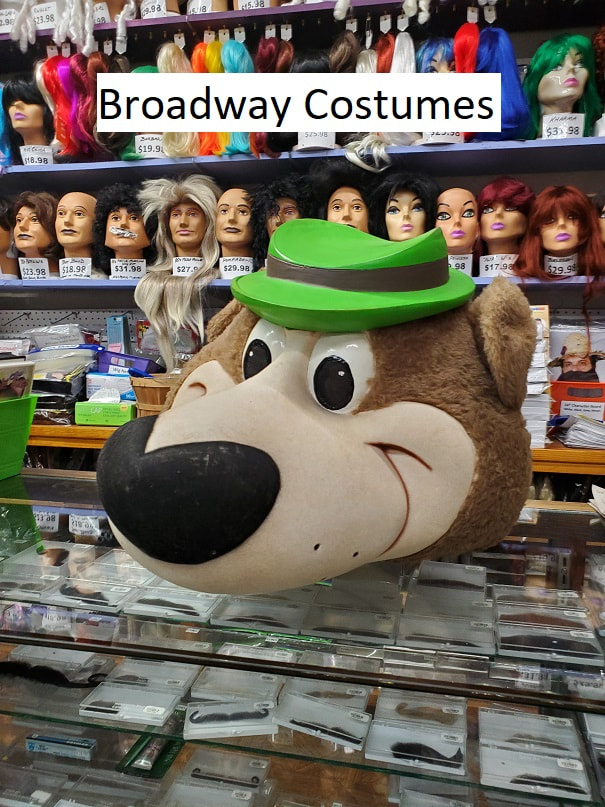 Picture of our yogi the 
bear mascot head