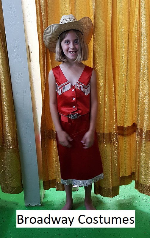picture of various smaller sized costumes we may have available