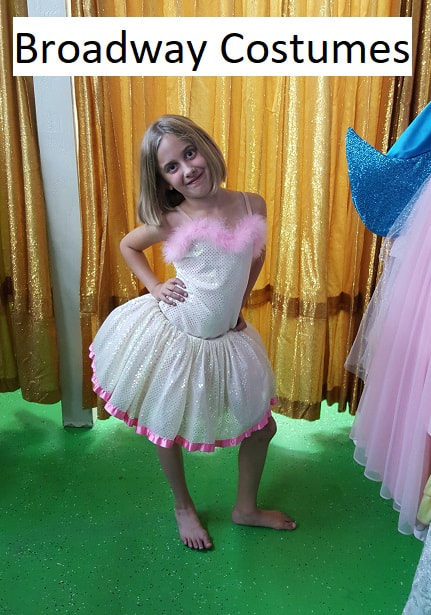 picture of various smaller sized costumes we may have available
