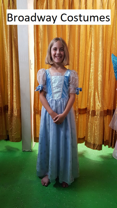 picture of various smaller sized costumes we may have available