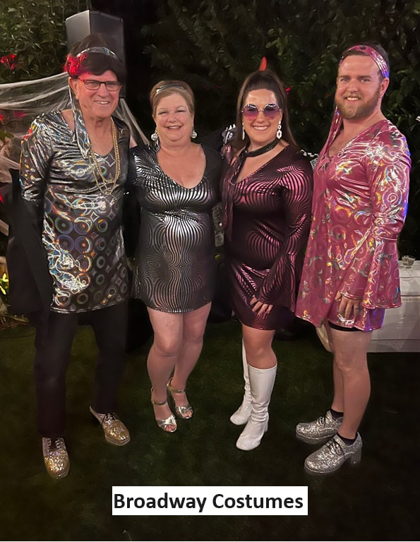 picture of some of our 1970s costumes