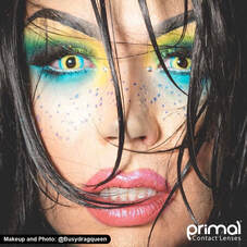 Picture of a person wearing PRIMAL Contact Lenses