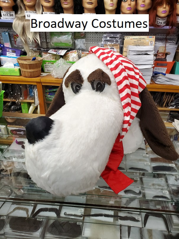 Picture of our beagle dog mascot head