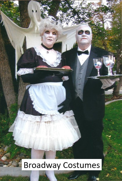 picture of some of our scary servant costumes