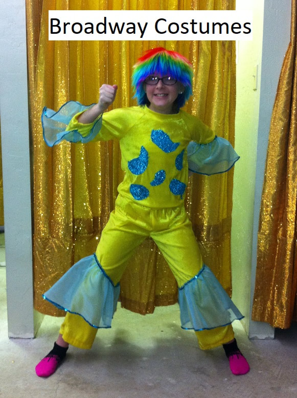 picture of various smaller sized costumes we may have available